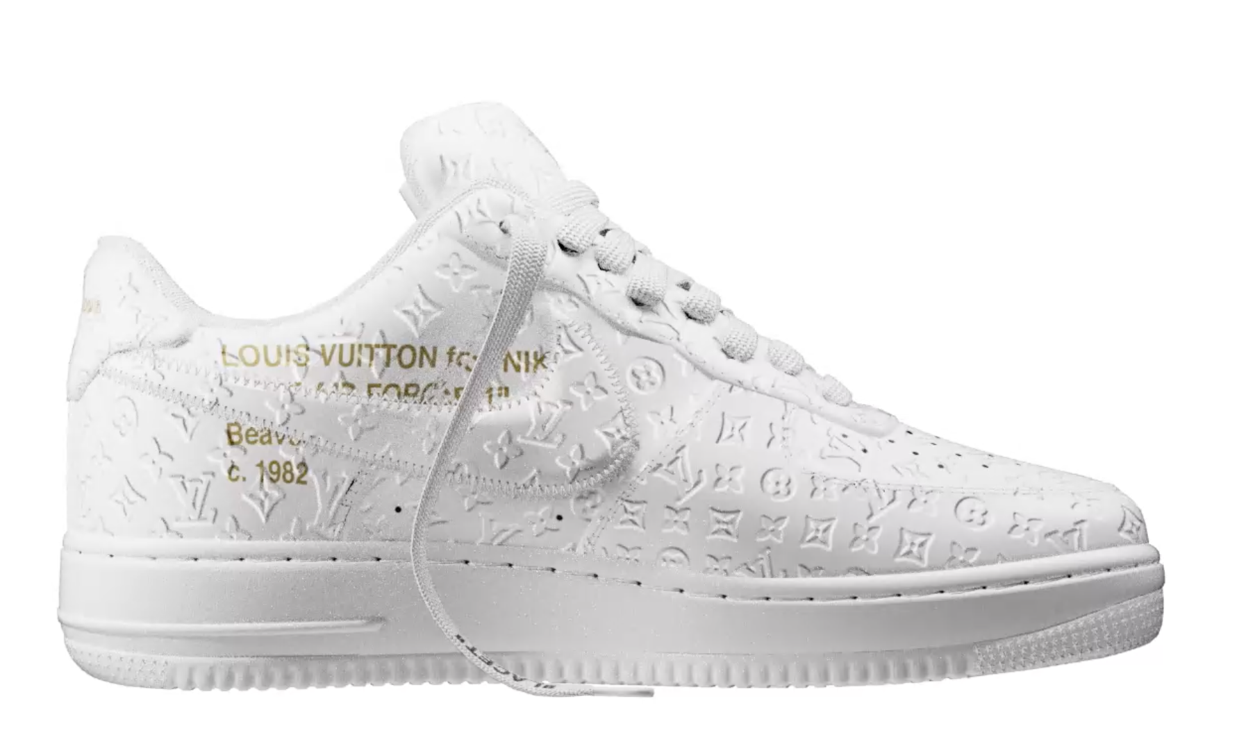 LOUIS VUITTON TRAINER YELLOW MONOGRAM DENIM WHITE - The Edit LDN