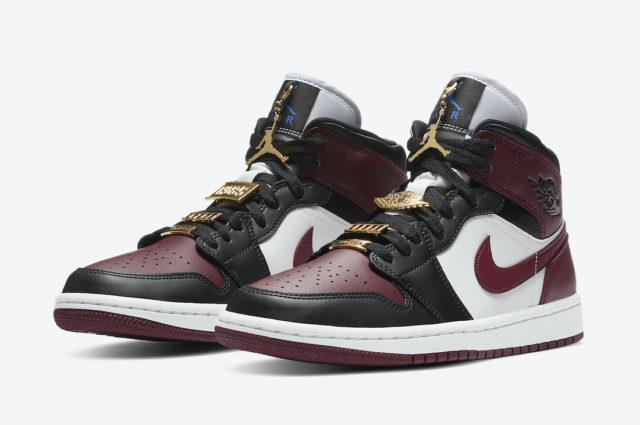 air jordan 1 mid black beetroot