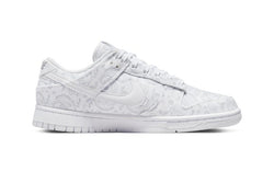 nike dunk low white paisley