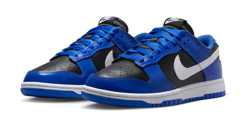 NIKE DUNK LOW ESSENTIAL GAME ROYAL BLACK WHITE (W) - DQ7576-400 - The ...