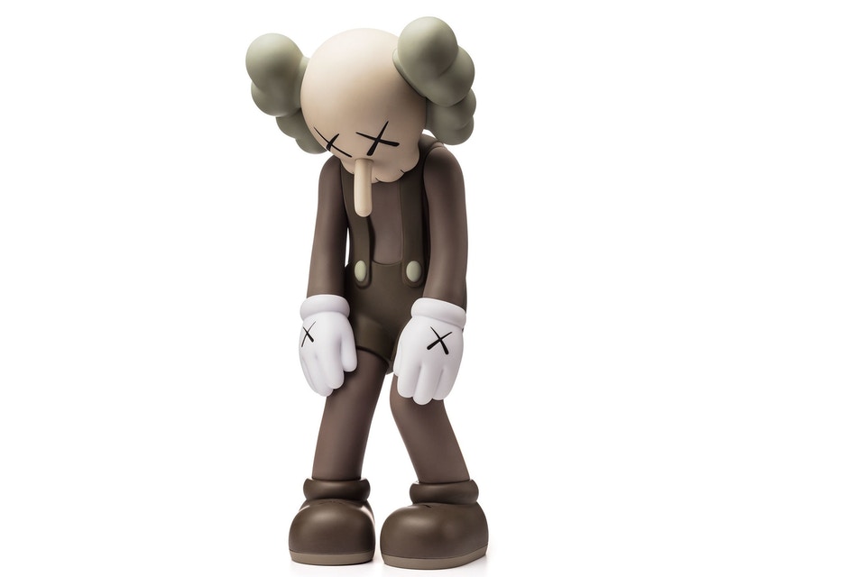 KAWS THE PROMISE VINYL FIGURE BROWN