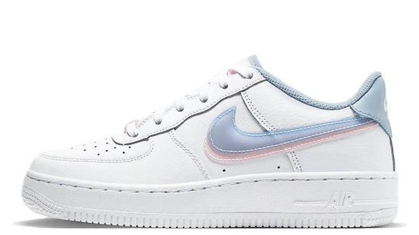 Nike Air Force 1 Low Shadow White Glacier Blue Ghost (w) in Black