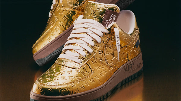 Off-White Louis Vuitton AF1 'Royal' Custom – KICKSBYN8