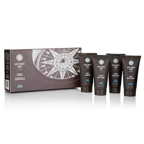 GENTLEMEN'S TONIC BABASSU & BERGAMOT TRAVEL ESSENTIALS GIFT SET