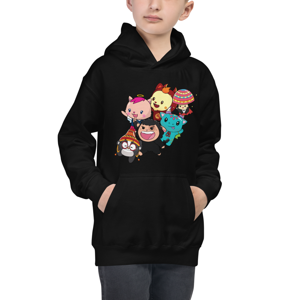 Kawibis "Fun Time" Kawaii Cute Cool Kids Hoodie