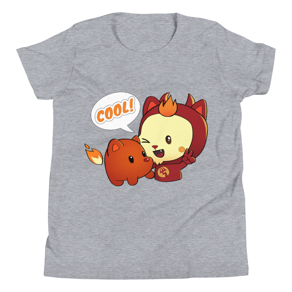 Nefasto With Pet Fox Chizorro "Cool" Kawaii Cute Youth T-Shirt