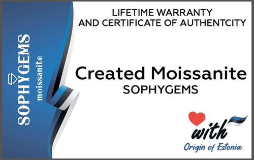 Moissanite certificate
