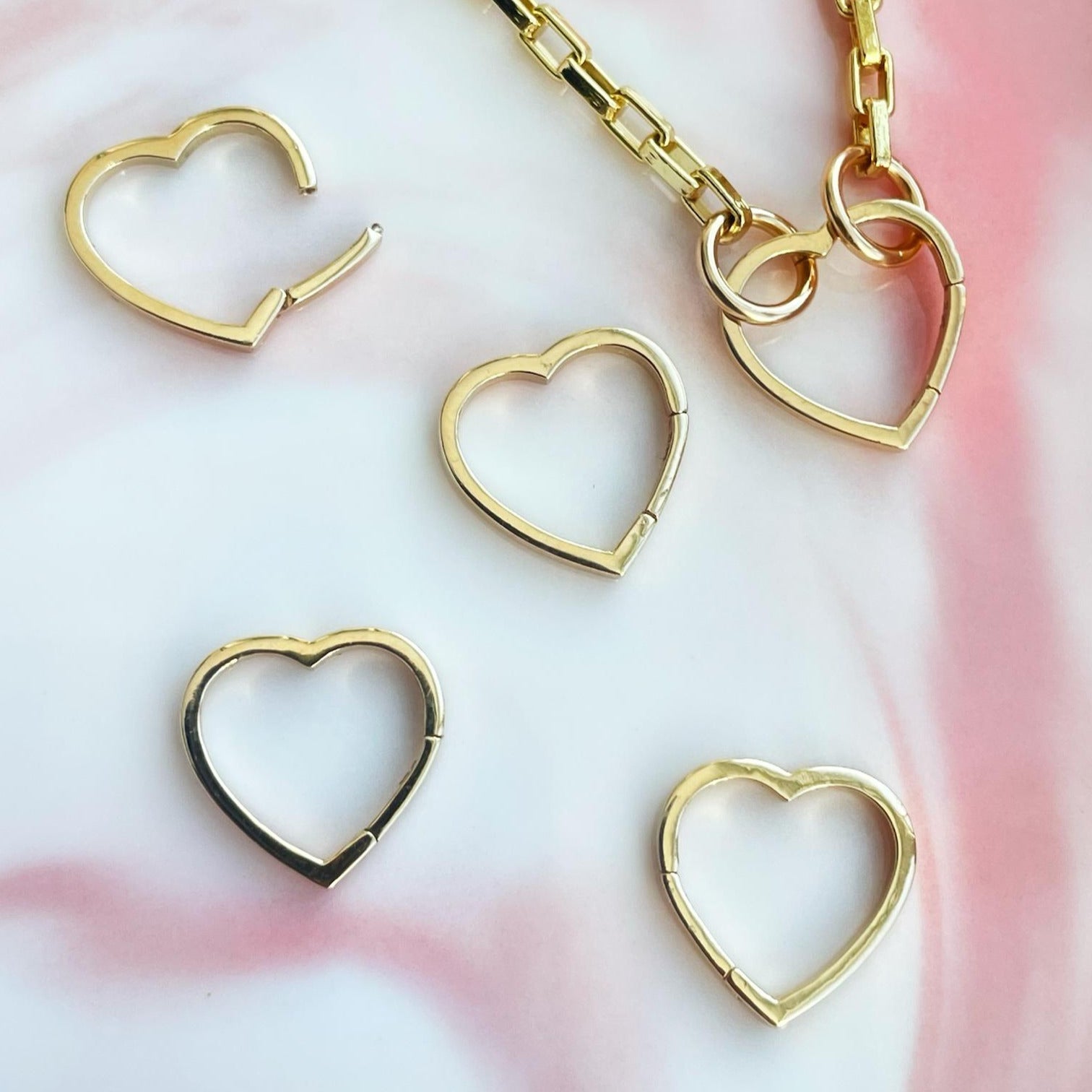 Heart Connector – KatMojo Jewelry