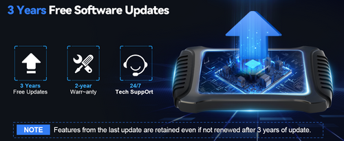 Xtool Ip900 three years free software updates