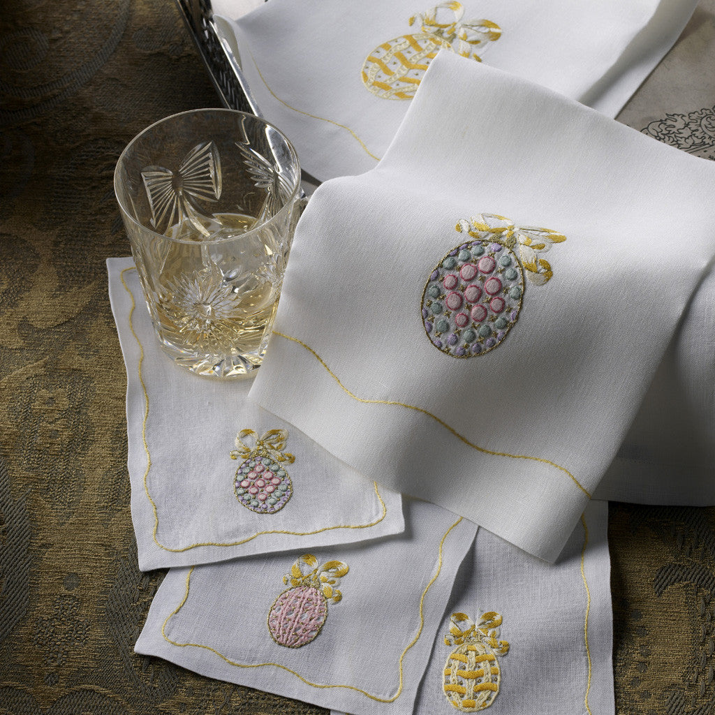 Fabergé Egg Cocktail Napkins & Guest Towels