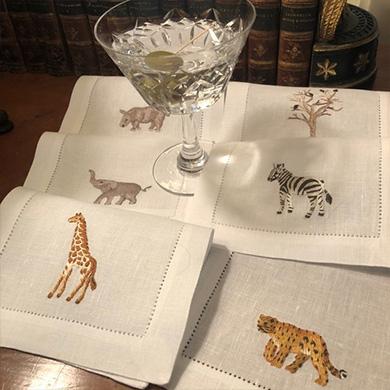 Safari Cocktail Napkins