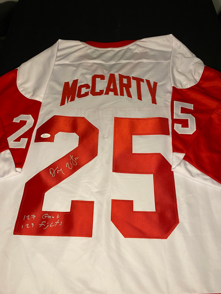 Burnaby Blazers Away White Jersey (Owner Darren McCarty)