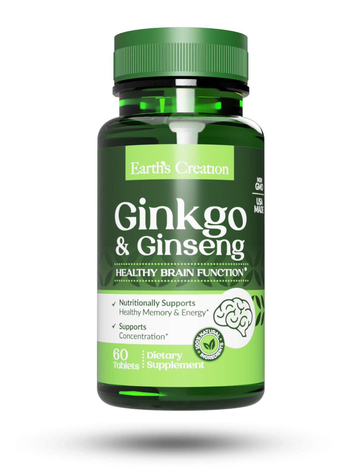 Ginkgo & Ginseng - Earths Creation USA product image