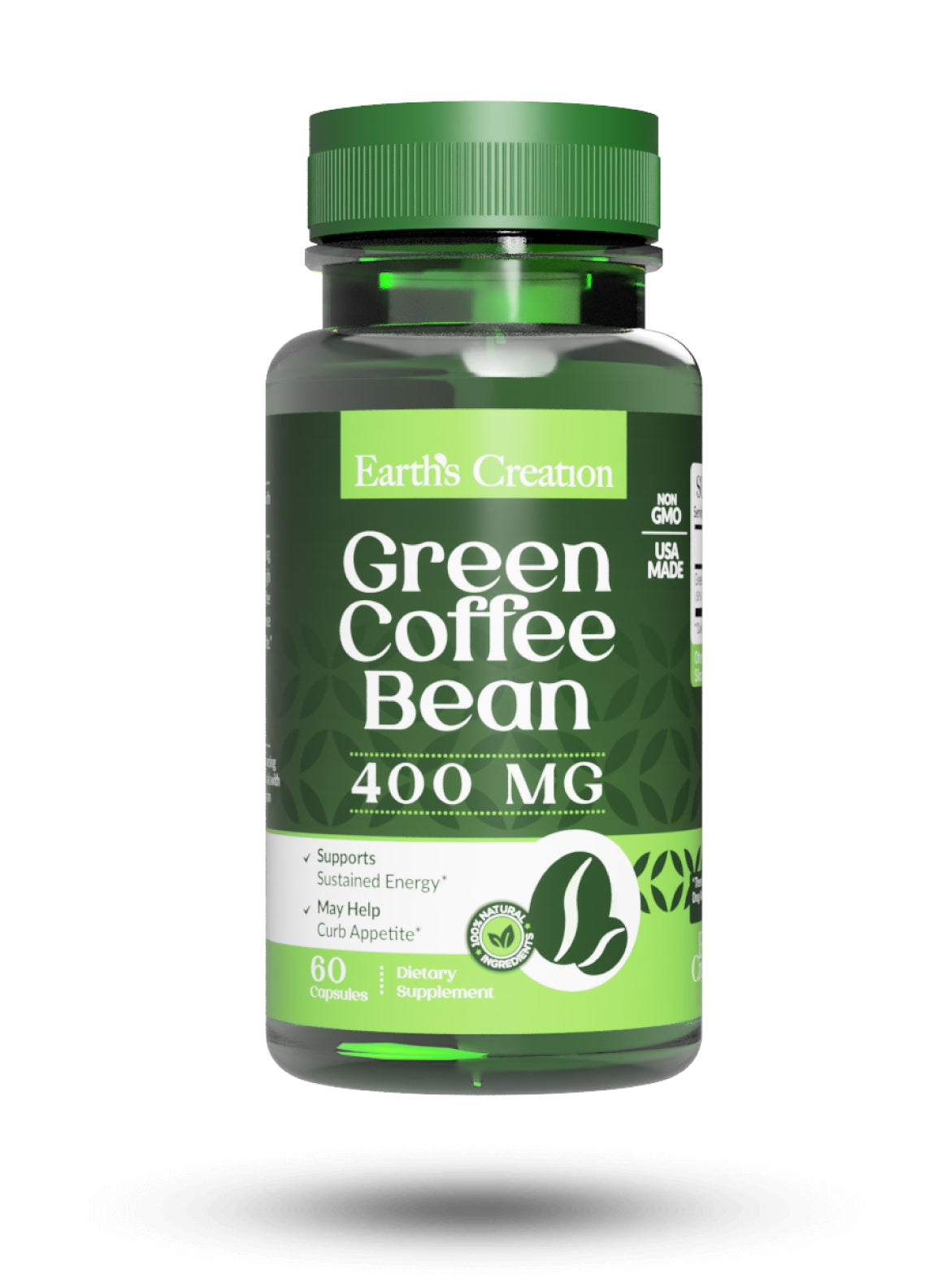 Green Coffee Bean Extract - Earths Creation USA product image