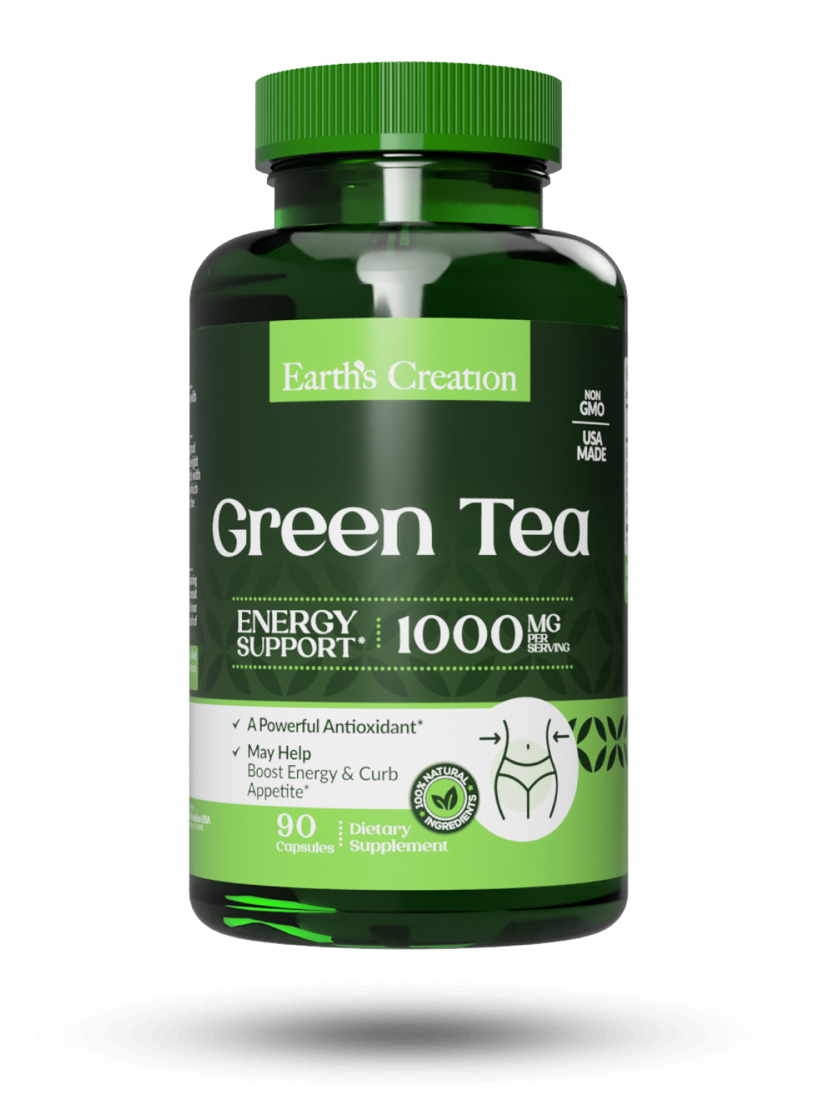 Green Tea Extract 95% - Earths Creation USA product image