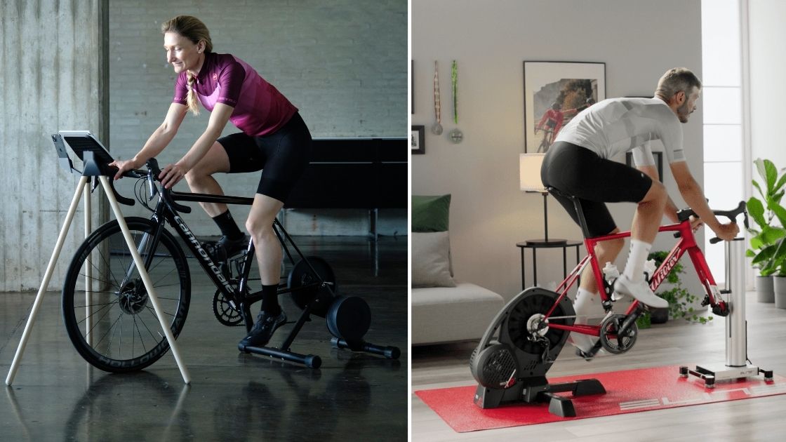 Athlet*innen beim Indoor-Cycling