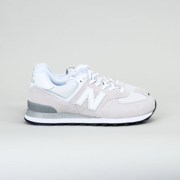 new balance 574 classic all white