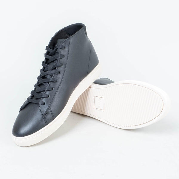 clae bradley mid black leather