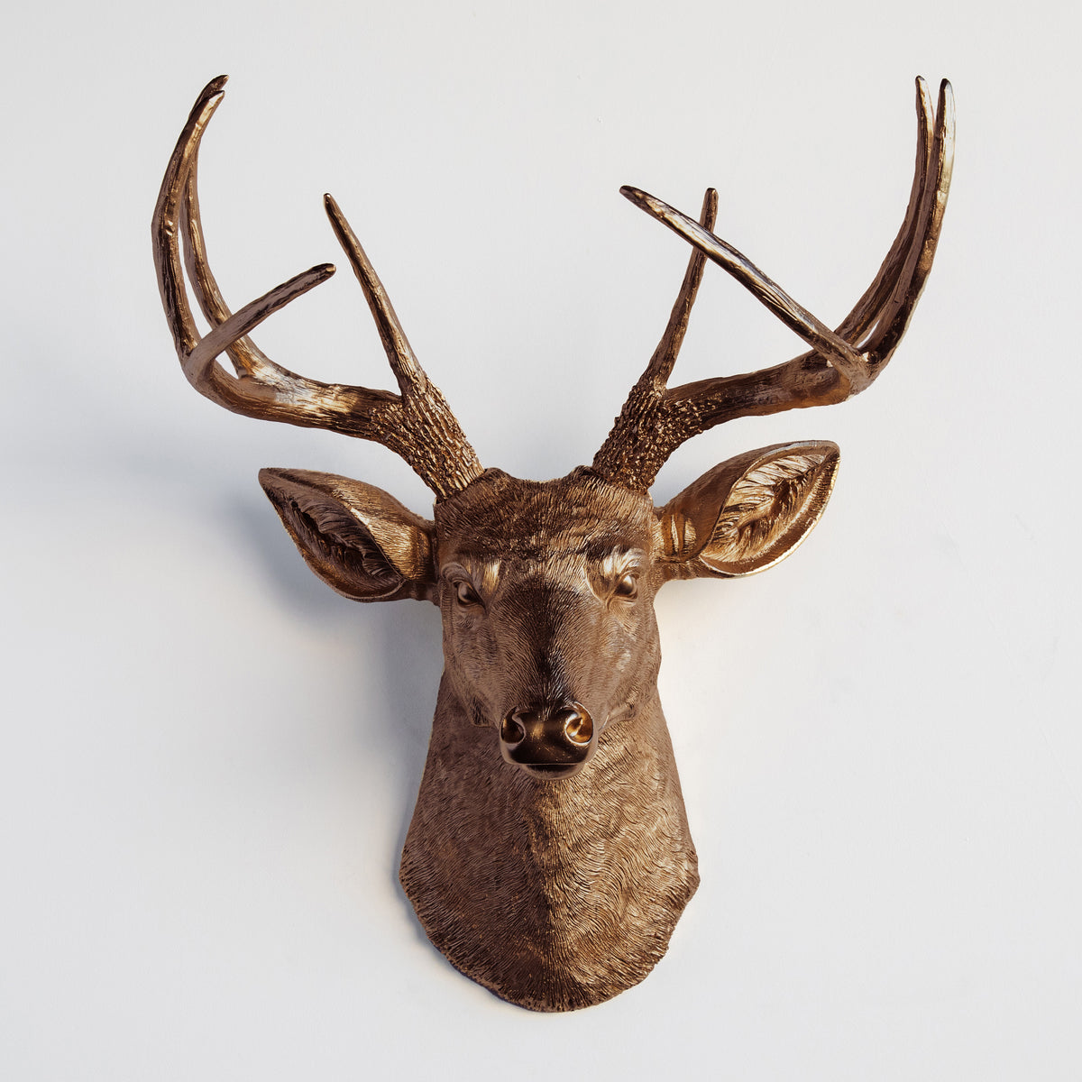 Faux Deer Head Wall Mount Bronze Near And Deer   Image 820e6a98 3548 4716 A572 6d9f22825db8 1200x1200 