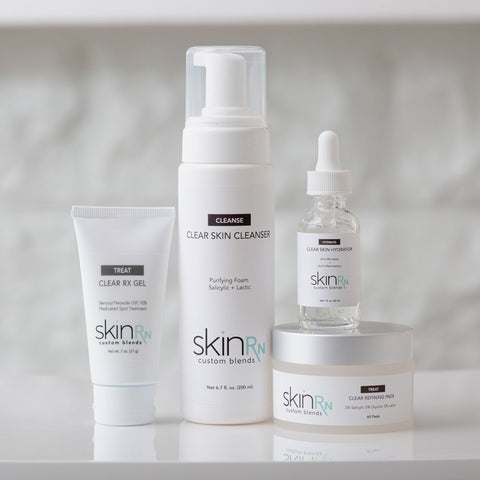 SkinRN Custom Blends clear skin care for acne