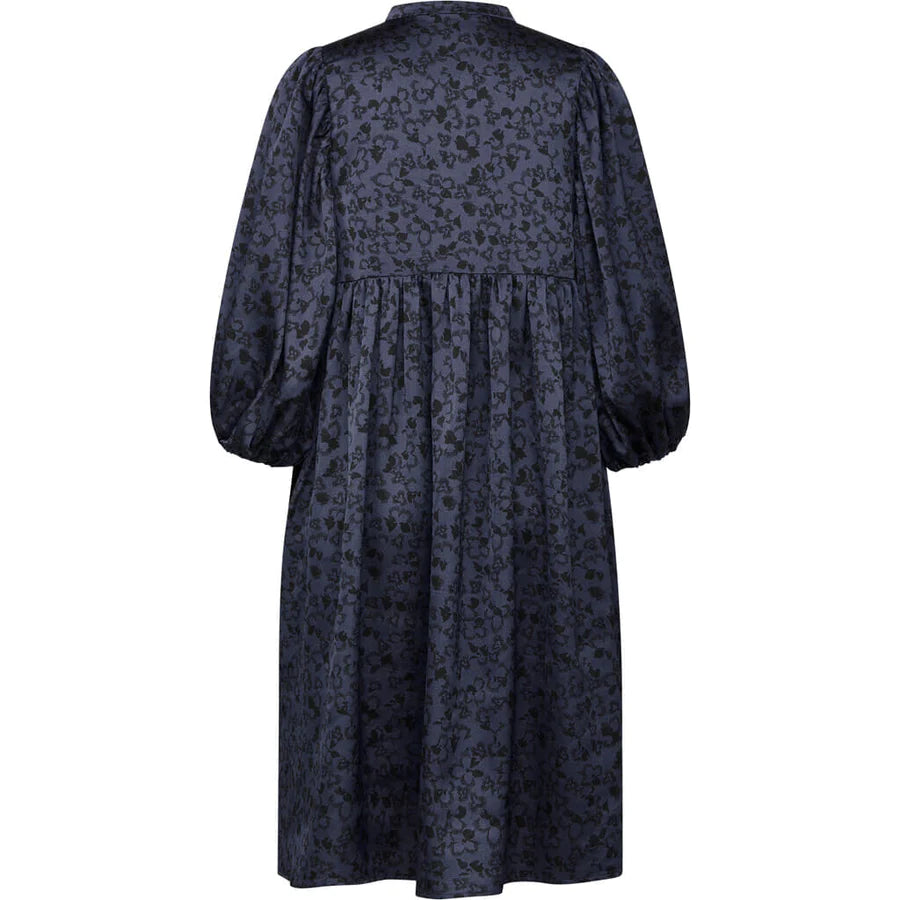 Bruuns Bazaar Acacia Sarina Dress in Blue Indigo – Blue saffron walden