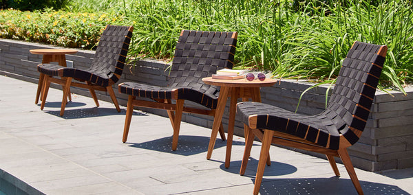 Knoll Jens Risom Teak Outdoor Furniture