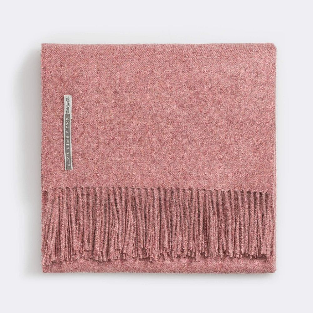 Alicia Adams Alpaca Wool Throws | Palette & Parlor | Modern Design