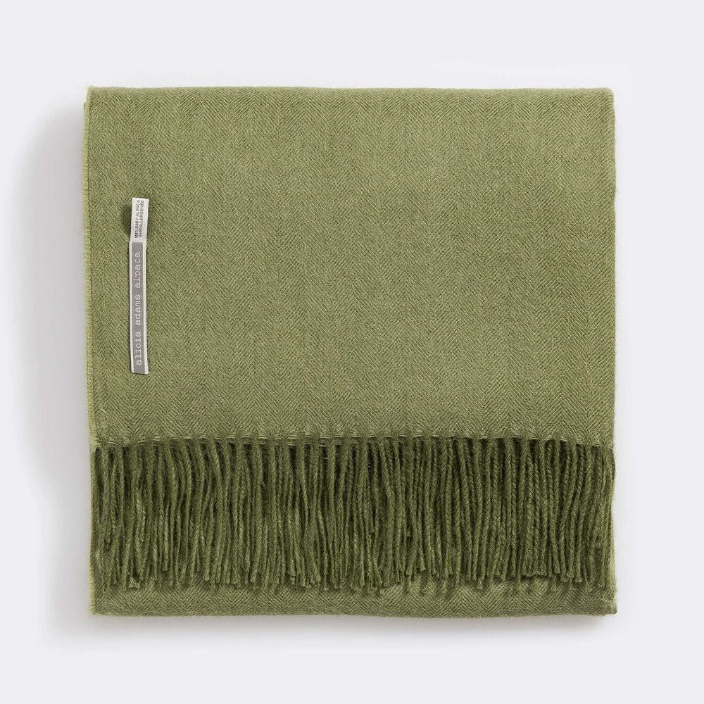 Alicia Adams Alpaca Wool Throws | Palette & Parlor | Modern Design