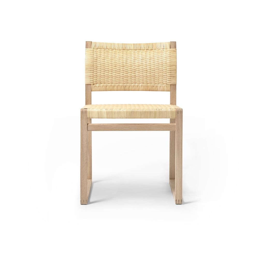 fredericia bm61 cane wicker chair