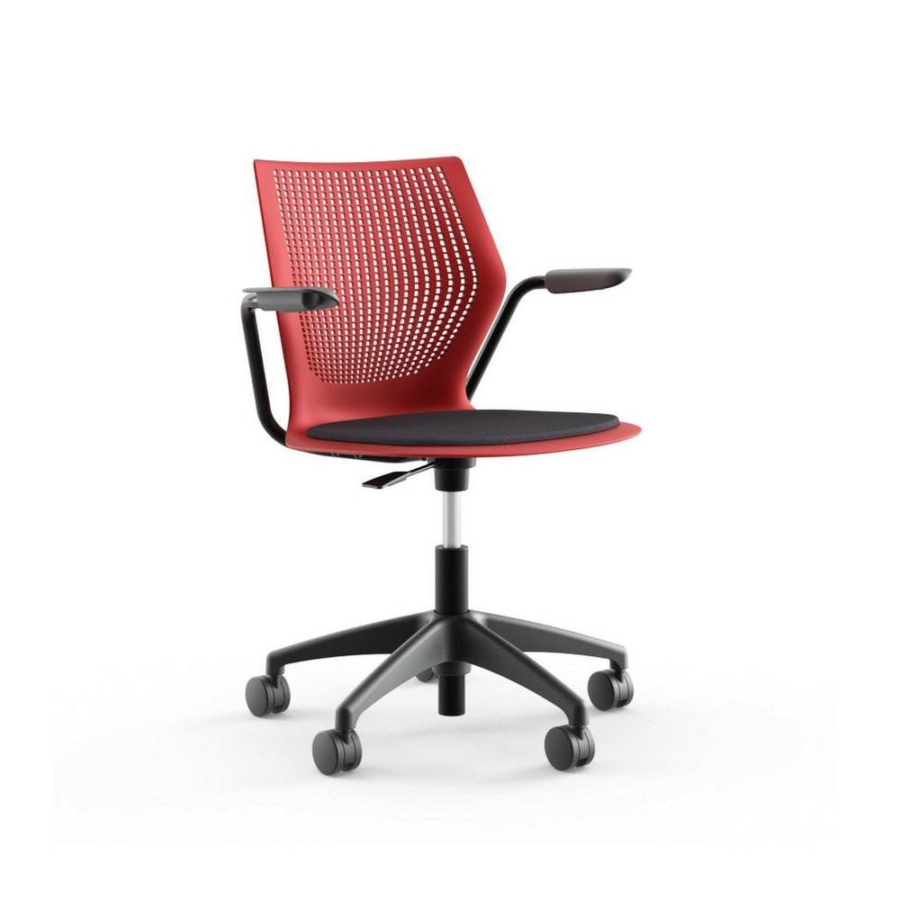 MultiGeneration High Task Chair Armless with Seat Pad