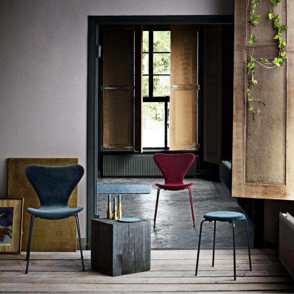 Inspireren caravan Eeuwigdurend Lala Berlin x Fritz Hansen Velvet Series 7 Chairs - Limited | Palette &  Parlor | Modern Design