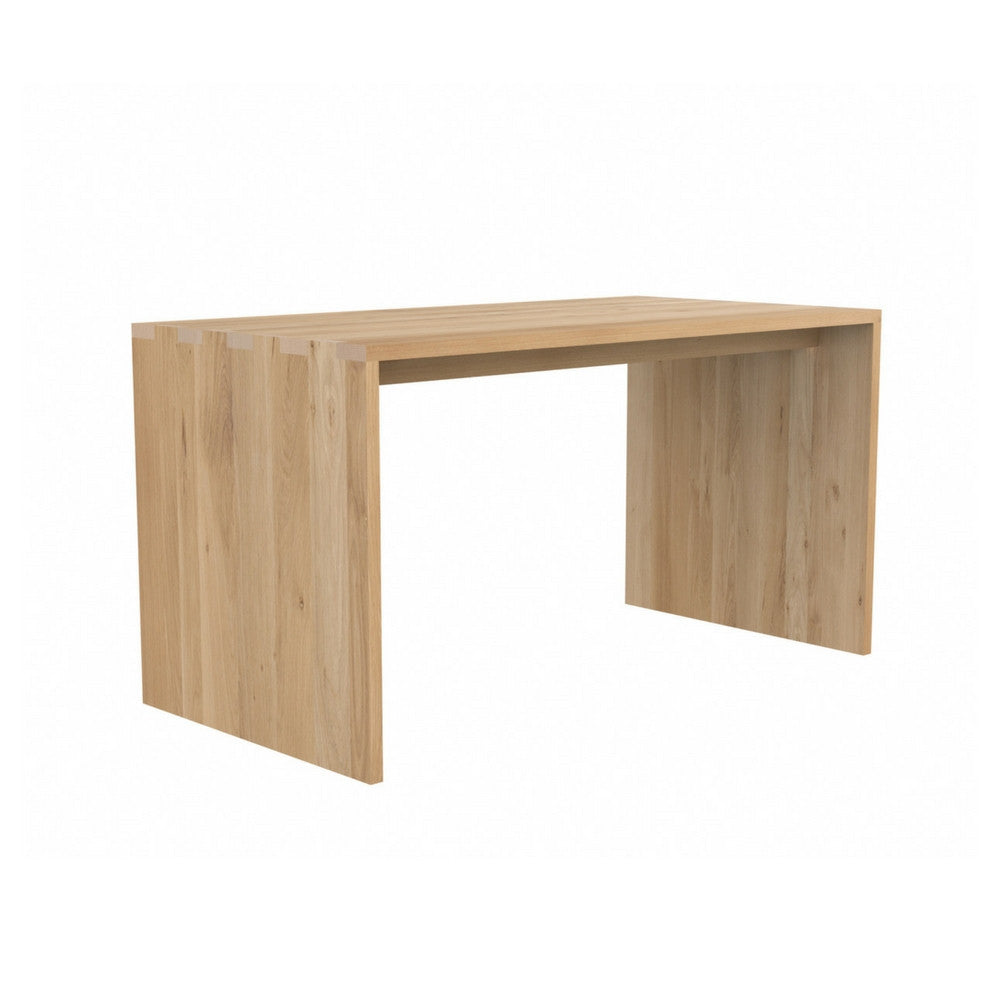 Wave Oak Desk