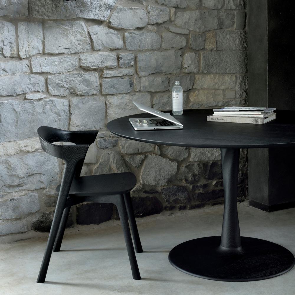 Uitdaging Kaal debat Ethnicraft Black Oak Torsion Dining Table | Palette & Parlor | Modern Design