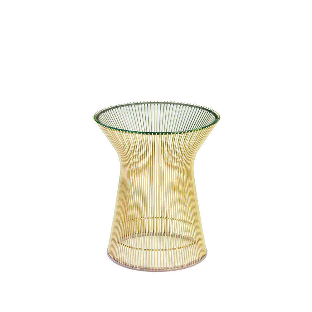 Platner Side Table GOLD | Knoll | Palette & Parlor ...