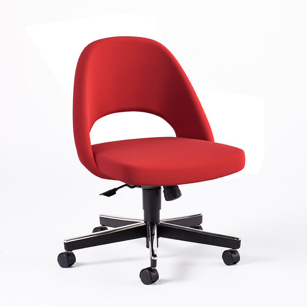 Saarinen Executive Armless Chair With Swivel Base Palette