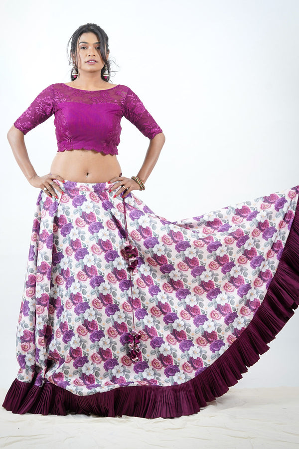 Floral Printed Lehenga