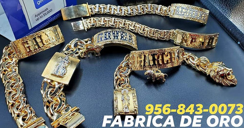 Chino Link Bracelet / Monogram 50g 10k – D'Oro Jewelers