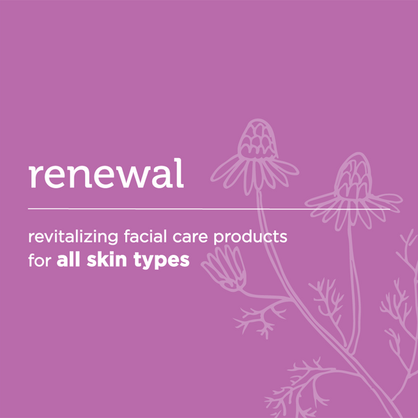 renewal: revitalizing facial care for all skin types