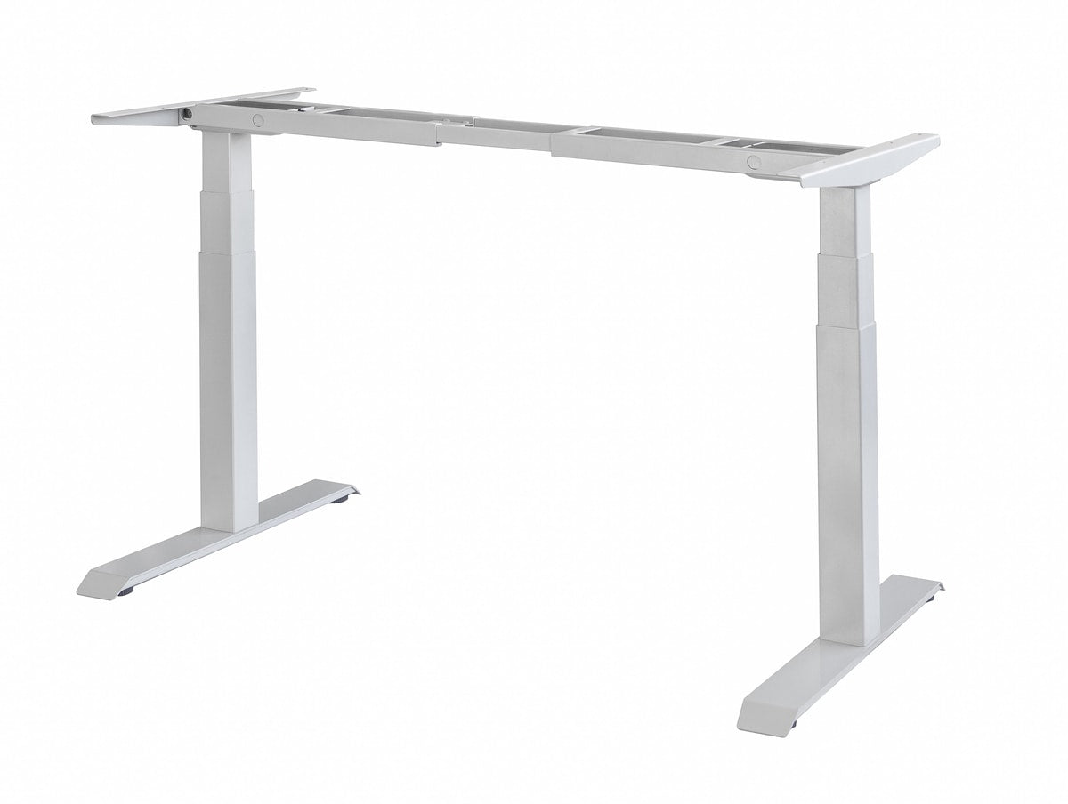 Bureau assis debout électrique hauteur réglable iDesk Grigio - SW140x80