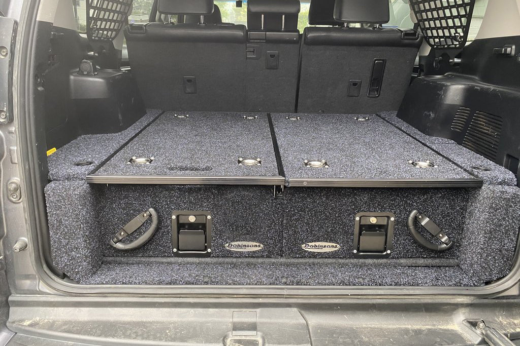 Lexus GX460 Dobinsons Rear Dual Roller Drawer System Offbeat Overland