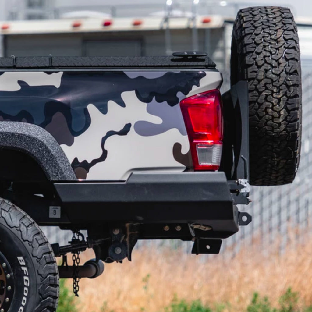 Relentless Fabrication 2016+ Tacoma High Clearance Rear Bumper ...