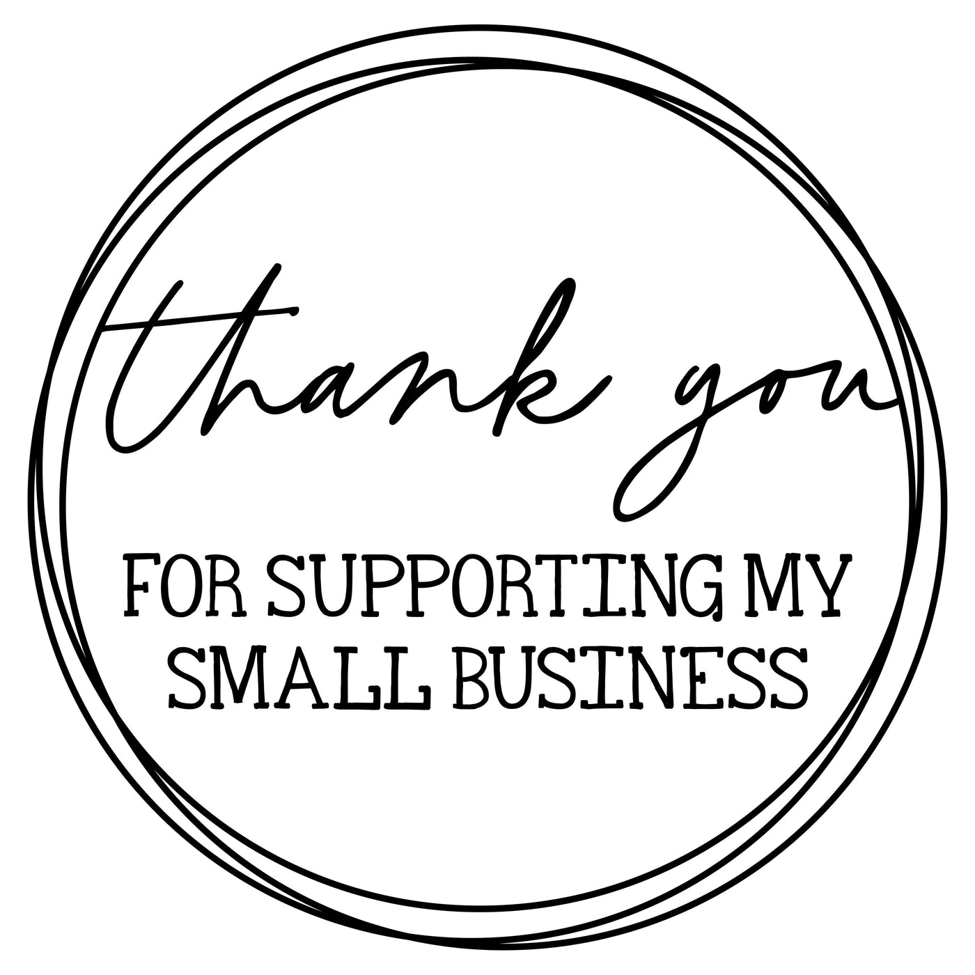 Thank You for Supporting Stamp - Boutique Stamps & Gifts