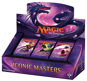 Magic the Gathering Iconic Masters Booster Box Brand New Sealed MTG Priority 