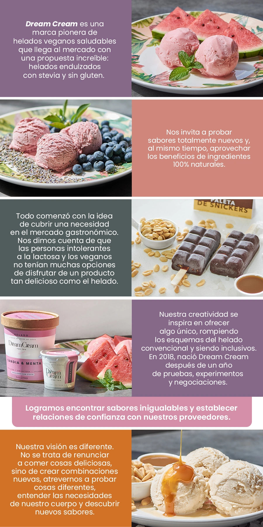 Conoce mas de Dream Cream desde Eatsy