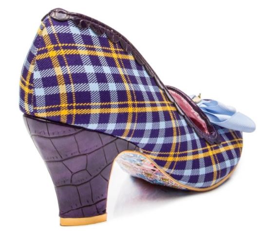 irregular choice kanjanka tartan