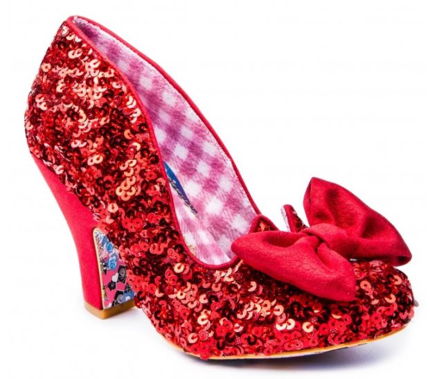 irregular choice twinkle red