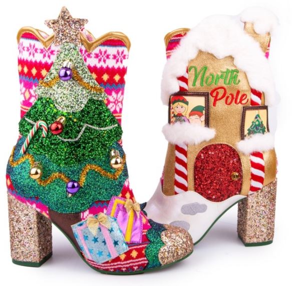 irregular choice christmas tree shoes