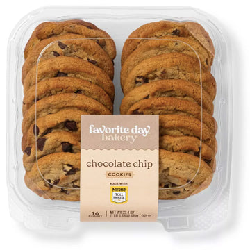 Marketside Decadent Chocolate Chunk Bakery Cookies, 13.5 oz, 6 Count