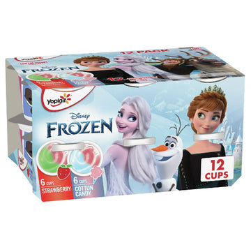 Yoplait Disney Frozen Strawberry and Blueberry Low Fat Kids' Yogurt -  8pk/4oz Cups