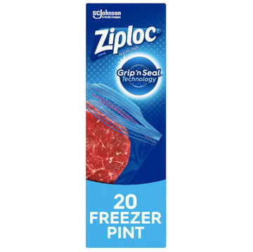 Ziploc Freezer Bags Gallon 60 ct